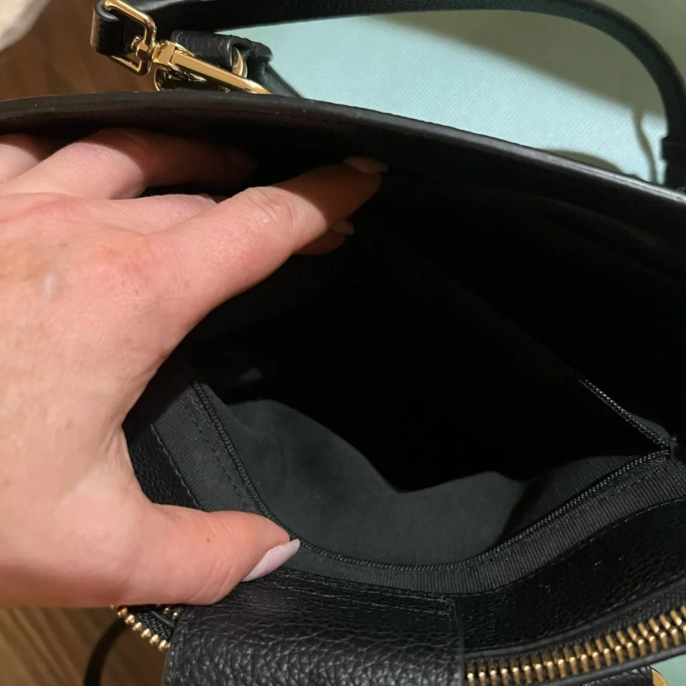 Furla Studded Leather Satchel - Picture 4 of 9